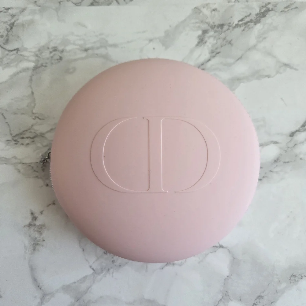 Dior Pink Round Novelty Pouch